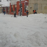 CĂLĂRAŞI: 9.000 de tone de zăpadă au fost scoase în afara municipiului
