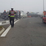 CARAMBOL: Trei morţi şi 57 de răniţi într-un accident în lanţ pe Autos...